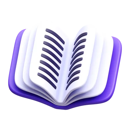 Livro  3D Icon