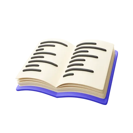 Livro  3D Icon