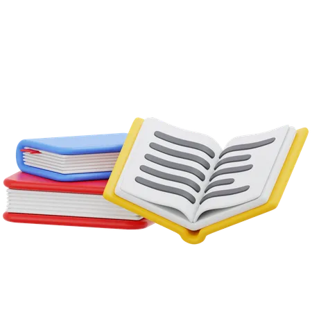 Abra o livro  3D Icon