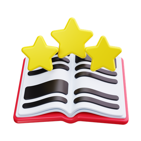 Abra o livro  3D Icon