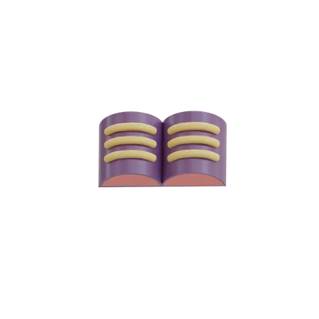 Abra o livro  3D Illustration