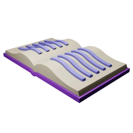 Abra o livro  3D Illustration