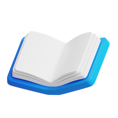 Abra o livro  3D Icon