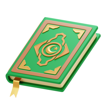 Livro do Alcorão  3D Icon