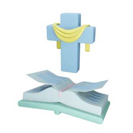 Livro bíblico  3D Icon