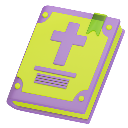 Livro bíblico  3D Icon