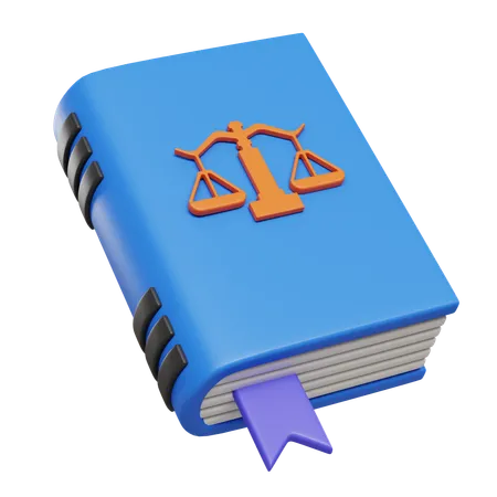 Livro de constituição  3D Icon