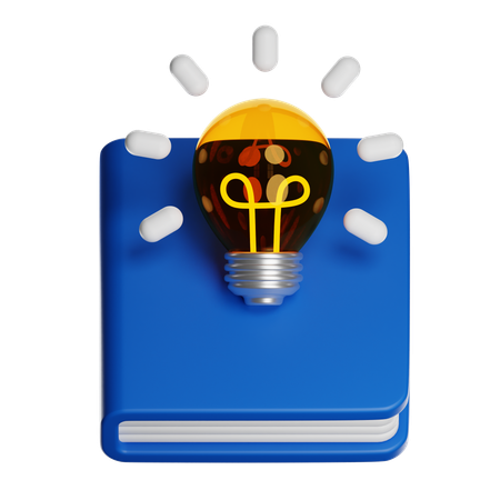 Livro criativo  3D Icon