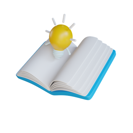 Livro criativo  3D Icon