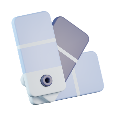 Livro de amostras  3D Icon