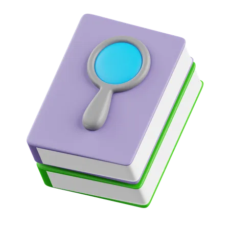 Livro de conhecimento  3D Icon