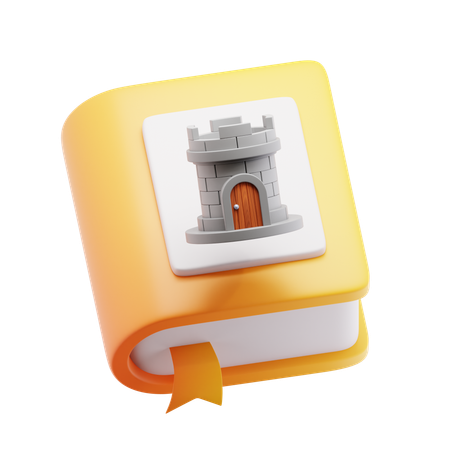 Livro de conto de fadas  3D Icon