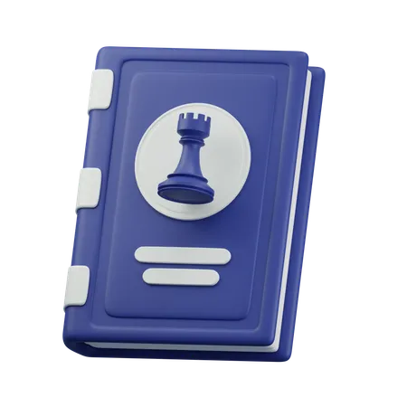 Livro de estratégia  3D Icon