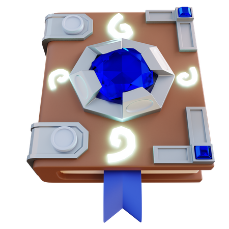 Livro de fantasia  3D Icon
