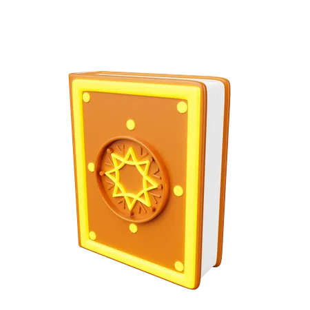 Livro de feitiços  3D Icon