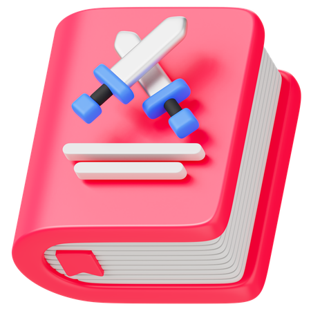 Livro de jogos  3D Icon