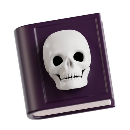 Livro de magia negra  3D Icon