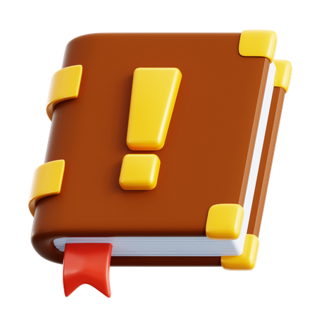 Livro de missões  3D Icon