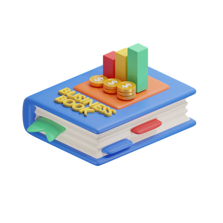 Livro de negócios  3D Icon