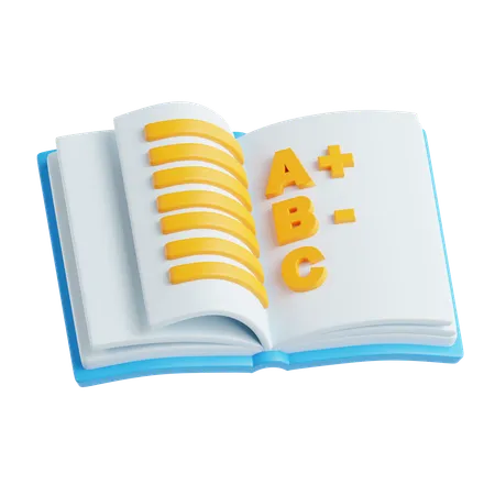 Livro de notas  3D Icon