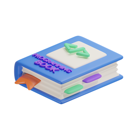 Livro de programação  3D Icon