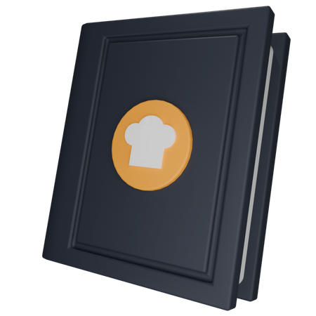 Livro de receitas  3D Icon