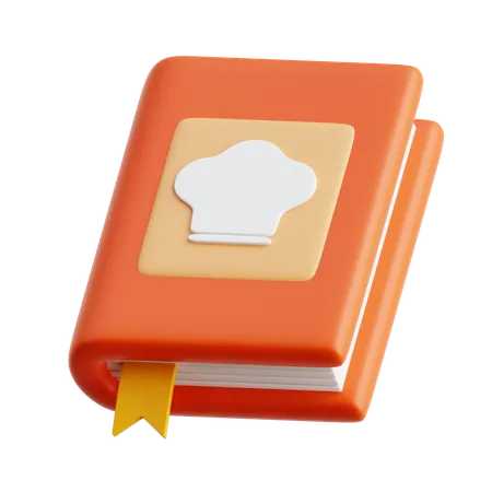 Livro de receitas  3D Icon