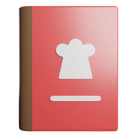 Livro de receitas  3D Icon