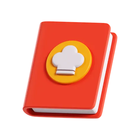 Livro de receitas  3D Icon