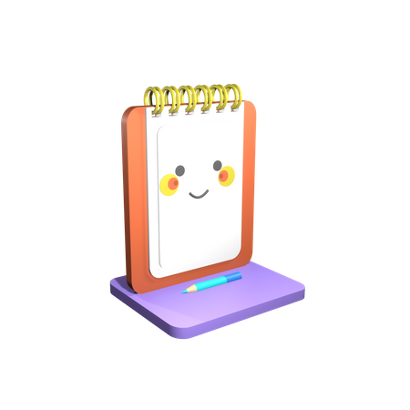 Livro didático  3D Icon