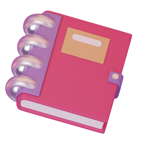 Livro didático  3D Icon