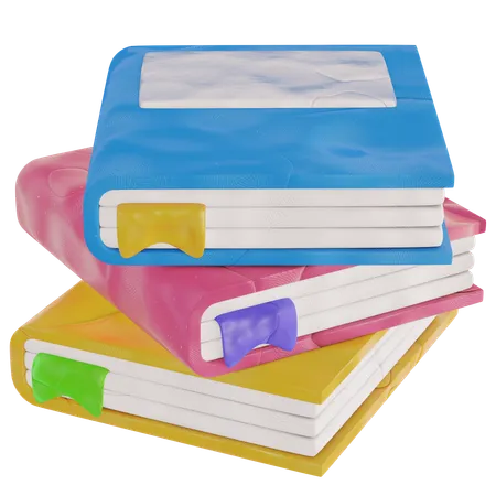 Livro educativo  3D Icon