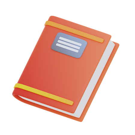 Livro escolar  3D Icon