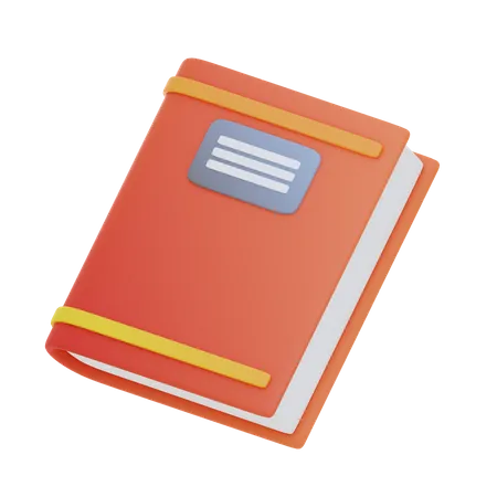 Livro escolar  3D Icon