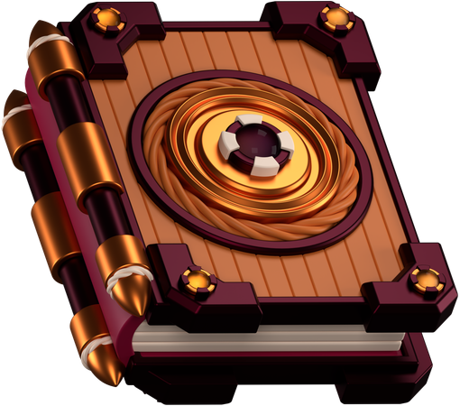 Livro de fantasia  3D Icon