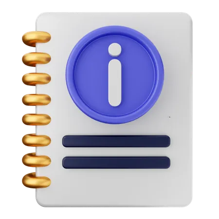 Livro helpdesk  3D Icon