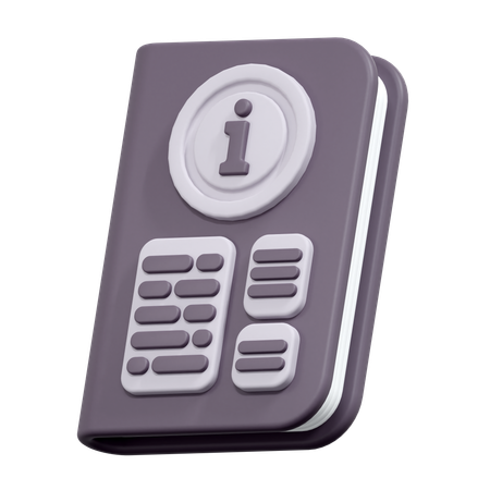 Livro helpdesk  3D Icon