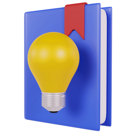 Livro de bulbo  3D Icon