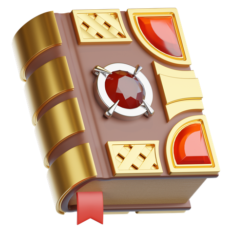 Livro Mágico  3D Icon