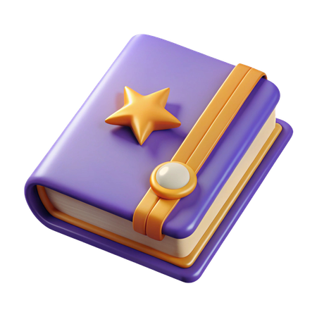Livro Mágico  3D Icon