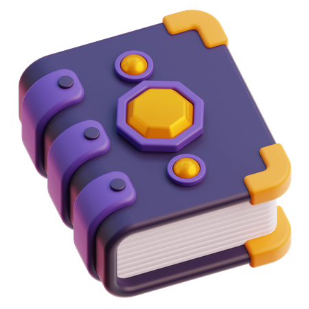 Livro Mágico  3D Icon