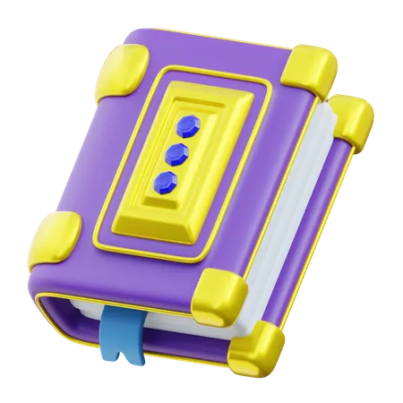 Livro Mágico  3D Icon