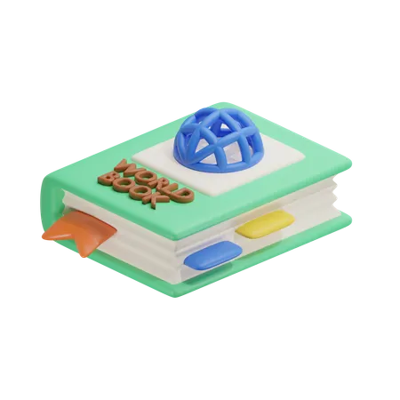 Livro Mundial  3D Icon