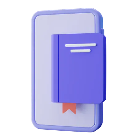 Livro on-line  3D Icon