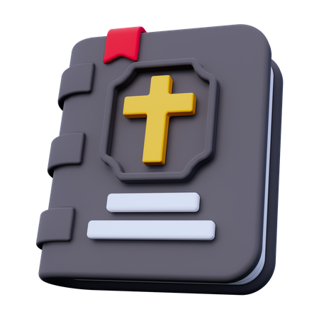 Livro de religião  3D Icon
