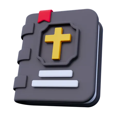 Livro de religião  3D Icon