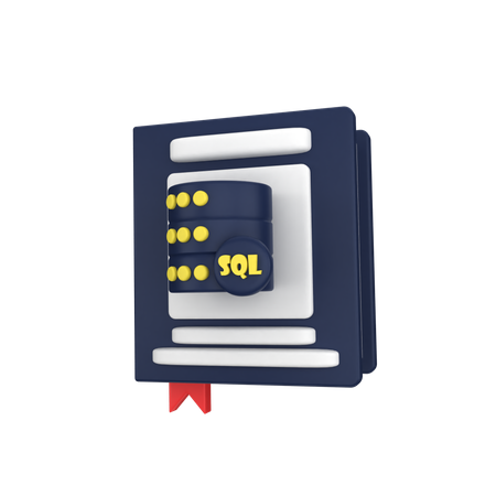 Livro sql  3D Icon