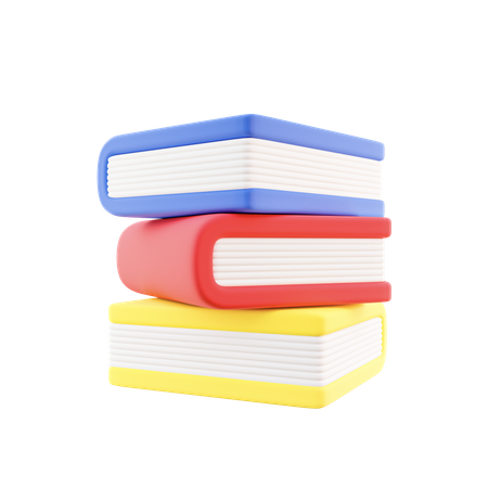 Livros  3D Icon