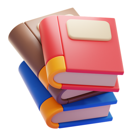 Livros  3D Icon