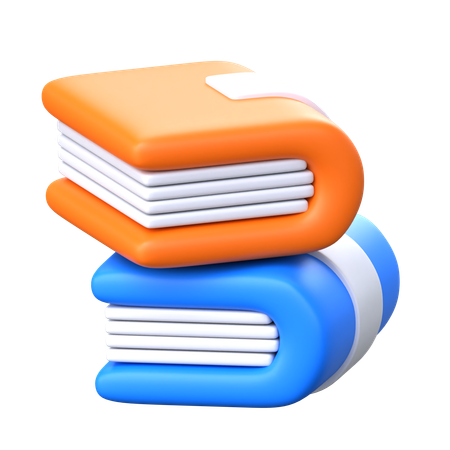 Livros  3D Icon